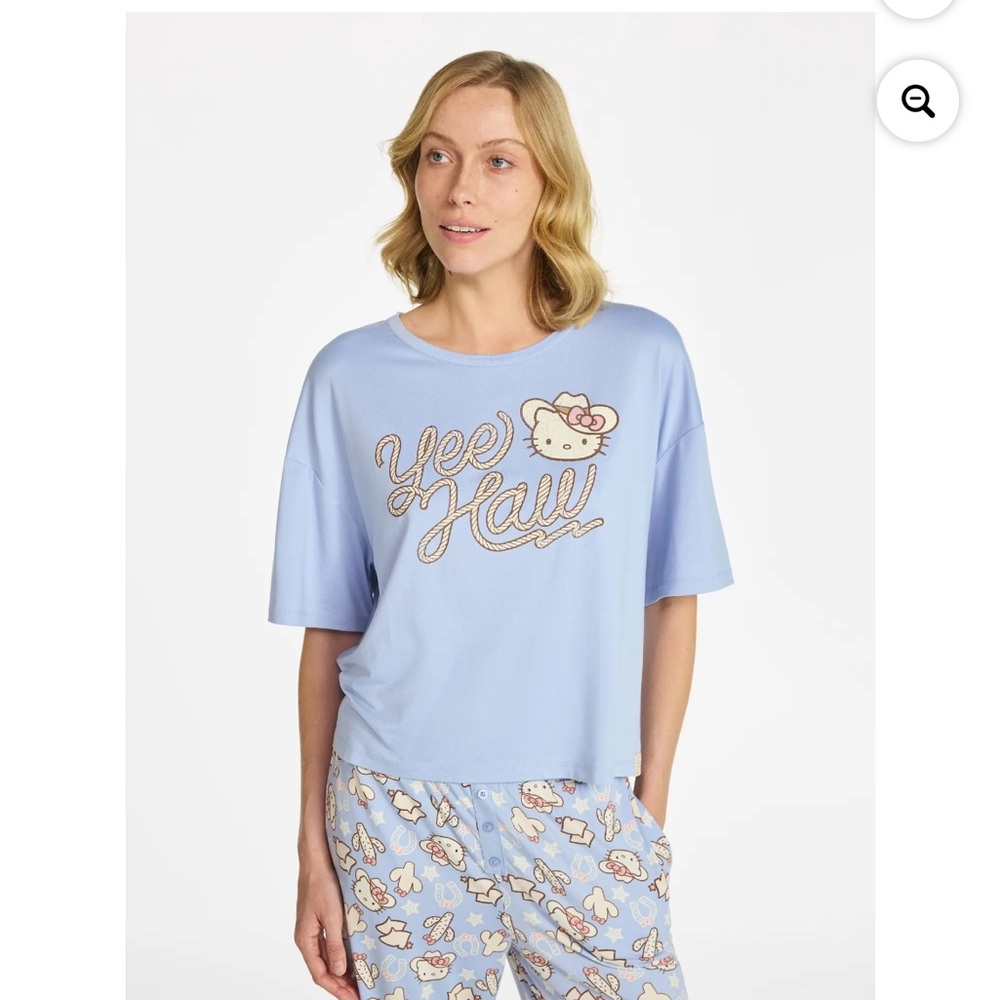Hello kitty women’s cowboy sleep tee